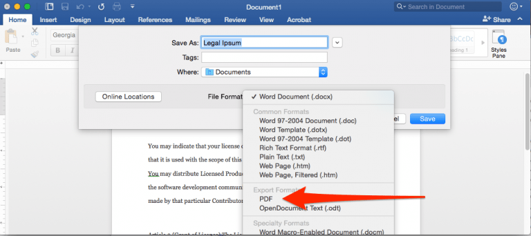 How to make a PDF text searchable - One Legal