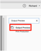 Output preview