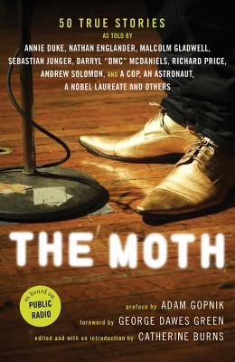 The Moth (50 true stories) book cover
